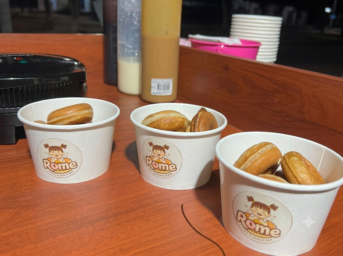 Barra de Mini Donas para 100 personas
